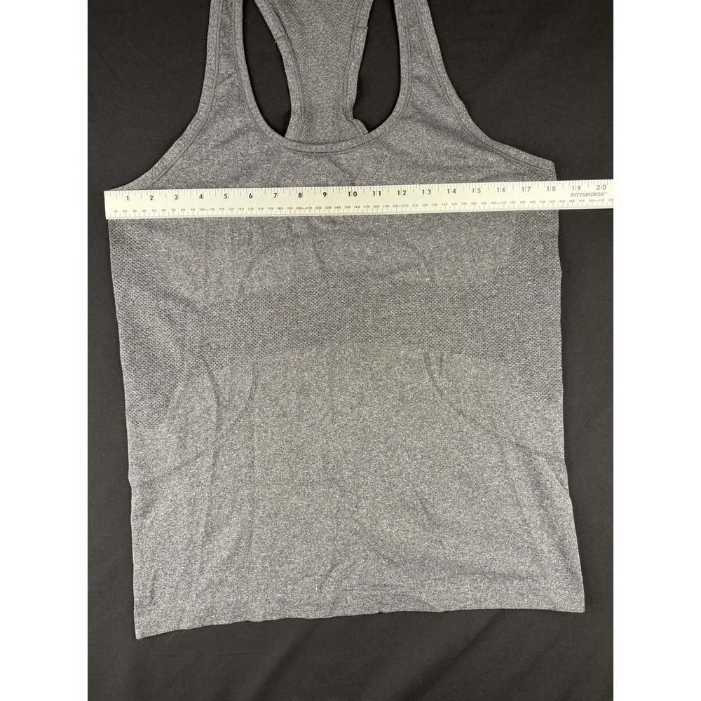 Lululemon Grey Swiftly Tech Racerback Tank Top 2.0, S/M - Picture 4 of 7